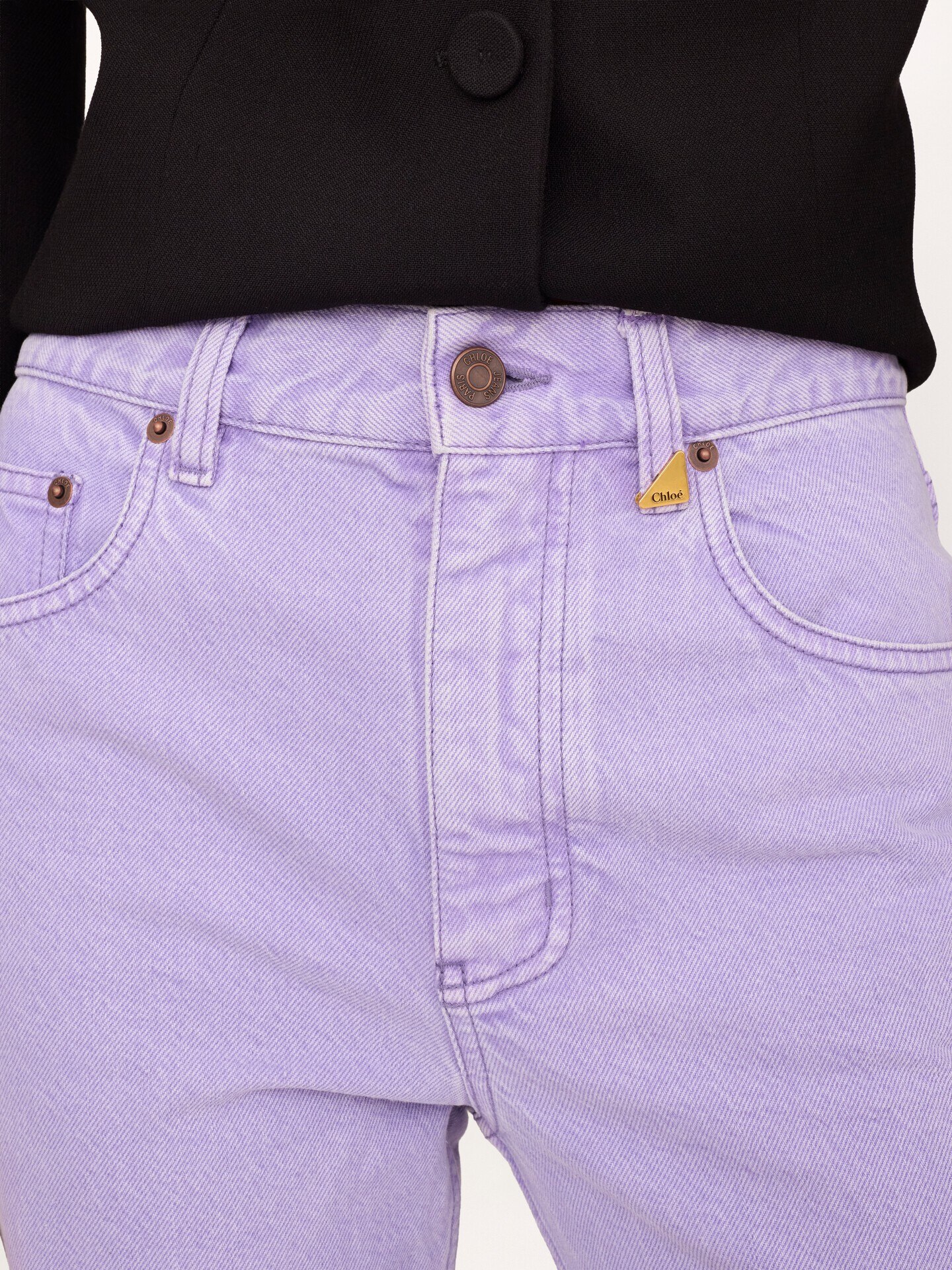 Straight denim jeans - 6