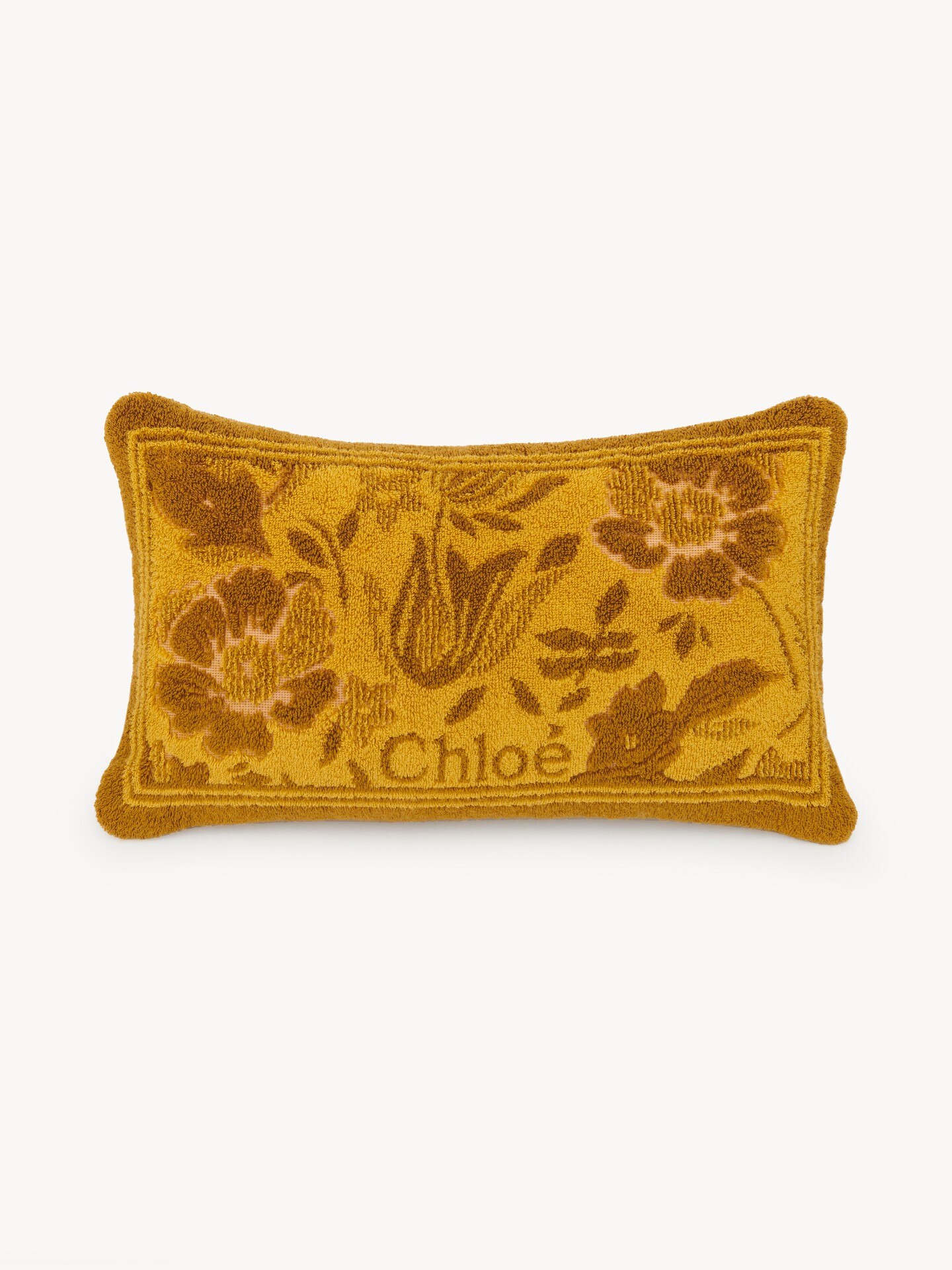 The Chloé Plage beach pillow in cotton towelling - 1