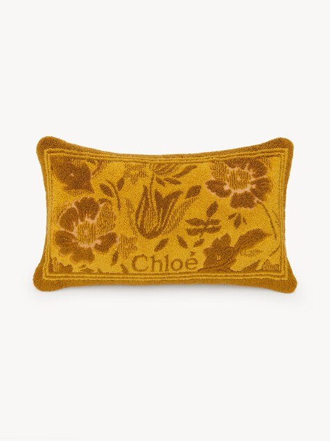 The Chloé Plage beach pillow in cotton towelling