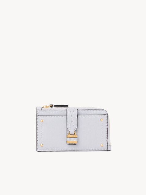 Cartera Paddington peque&ntilde;a con ranuras para tarjetas de cuero granulado