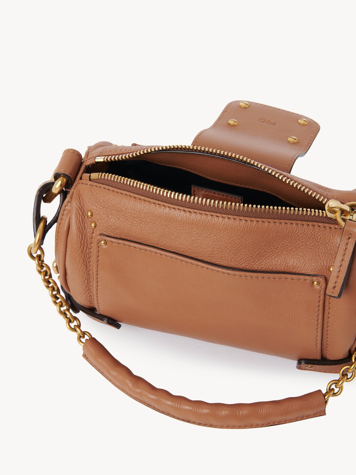 Small Paddington chain bag in grained leather - 7