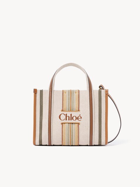Bolso tote Woody Loop peque&ntilde;o de lona