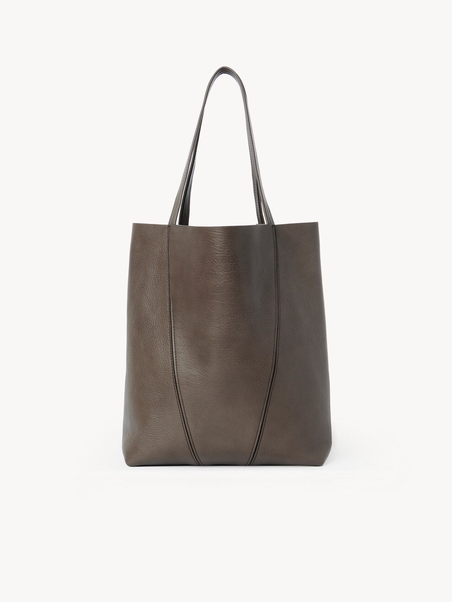Chloé Spin tote bag in grained leather - 4