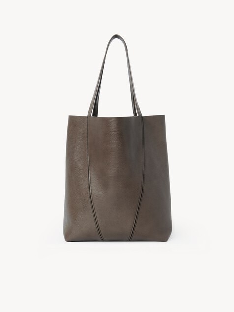 Chloé Spin tote bag in grained leather