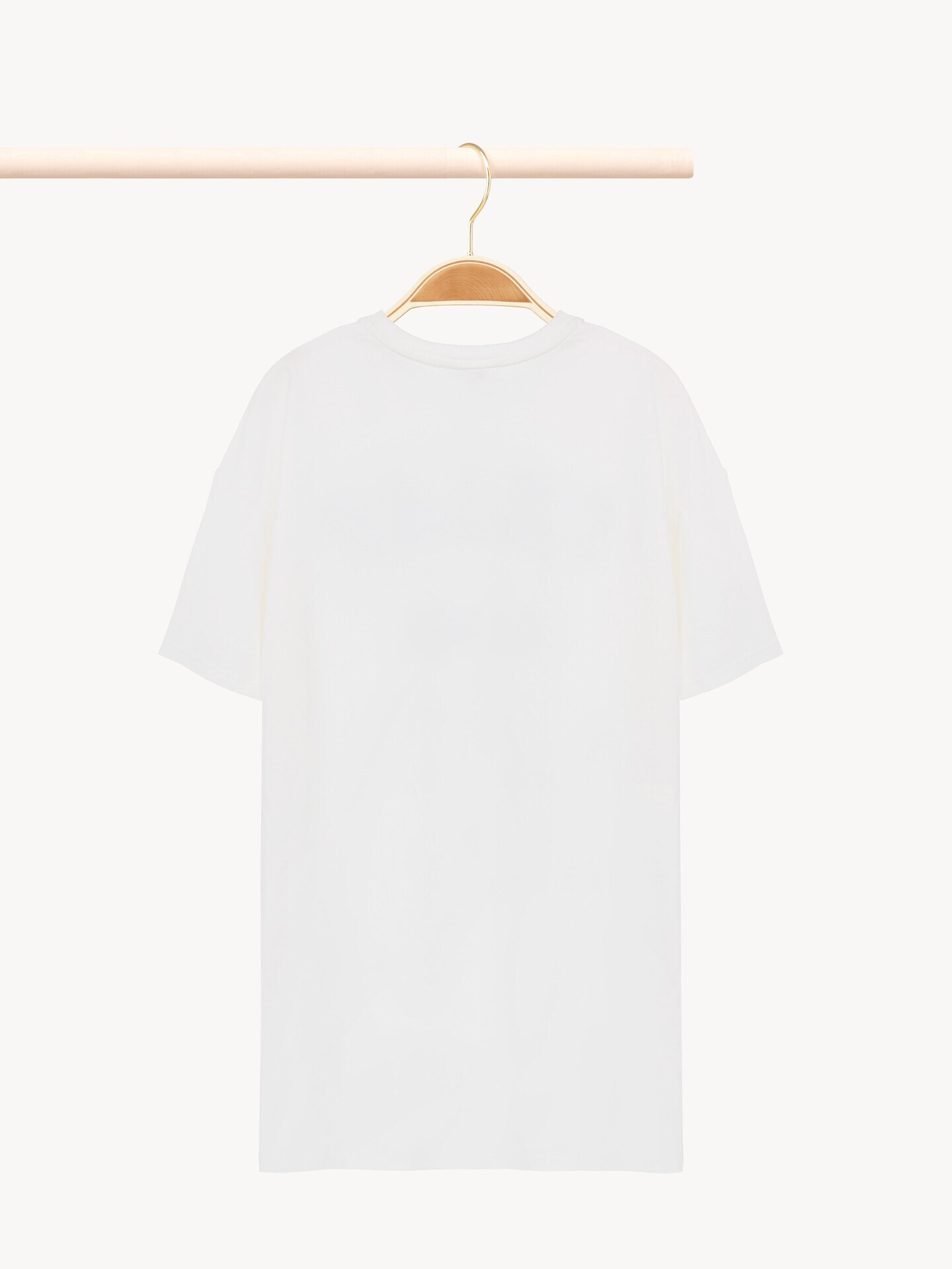 Vestido de manga corta con logotipo infantil - 3