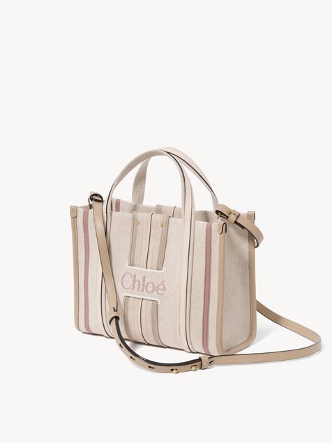 Bolso tote Woody Loop peque&ntilde;o de lona
