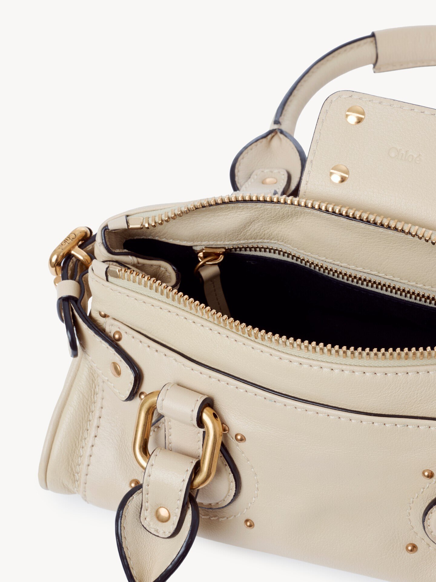 Small Paddington bag in grained leather - 6