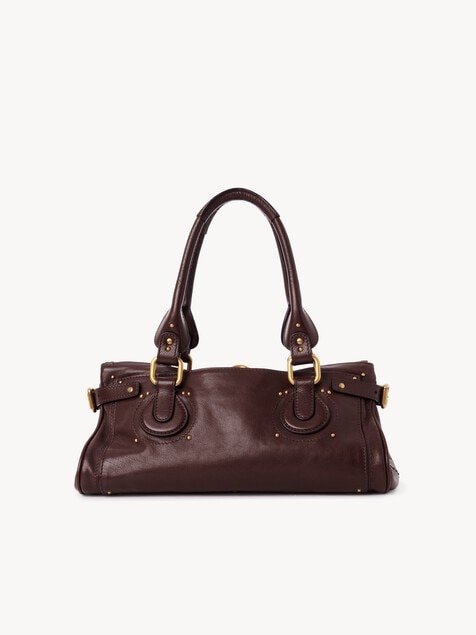 Paddington bag in grained leather