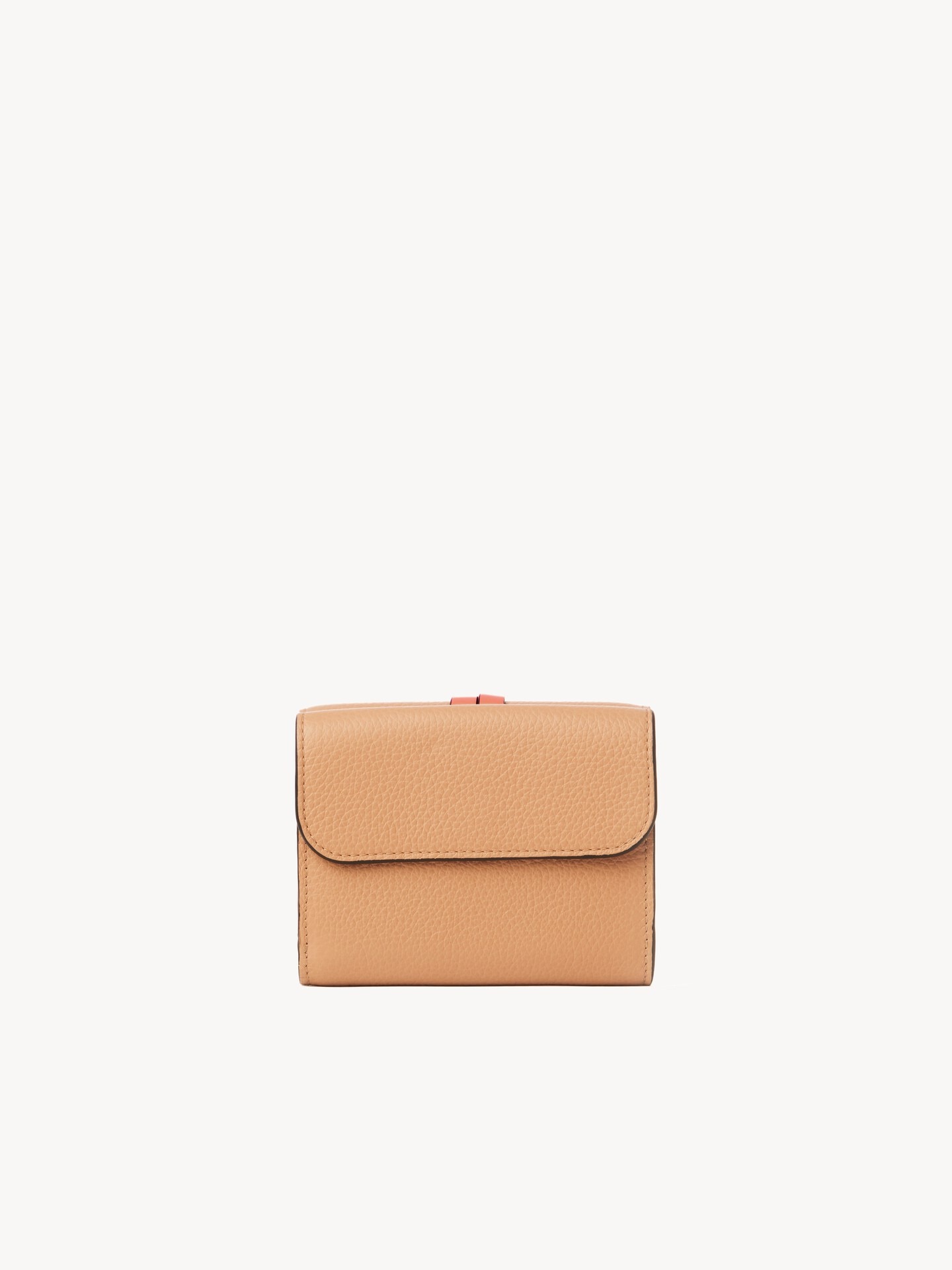 Small Alphabet tri-fold in grained leather - 3
