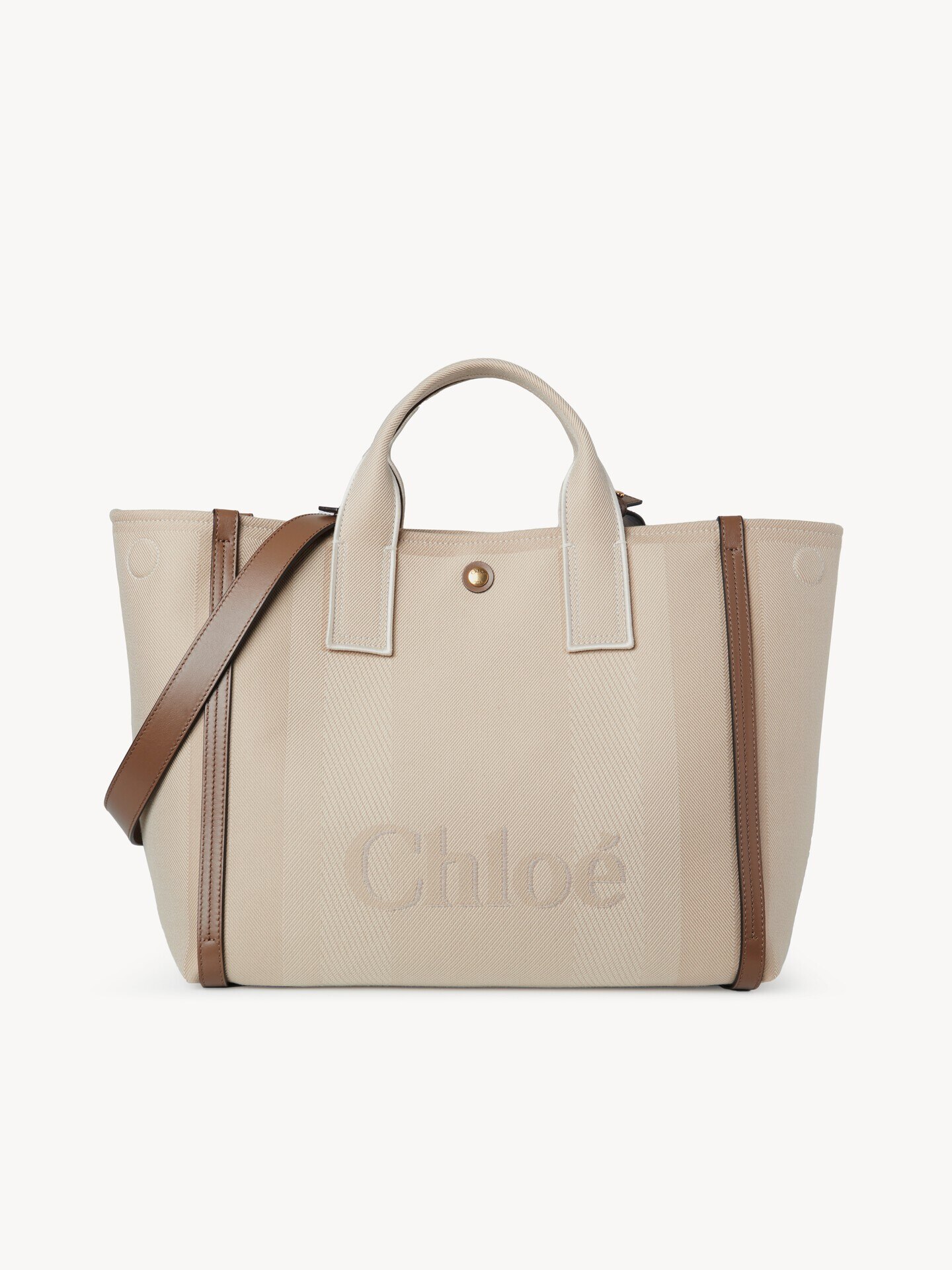 Chloé Carry tote bag in canvas - 6