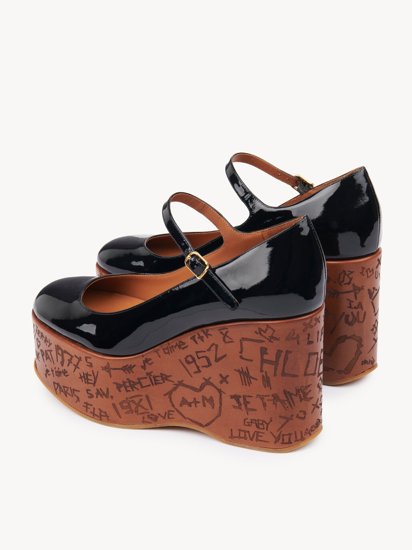 Zapatos de tac&oacute;n con cu&ntilde;a Maxime - 5
