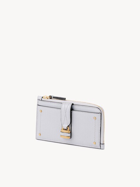 Cartera Paddington peque&ntilde;a con ranuras para tarjetas de cuero granulado
