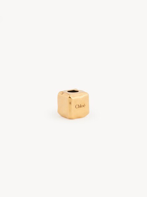 Charm Cube Dice para Bracelet bag de lat&oacute;n
