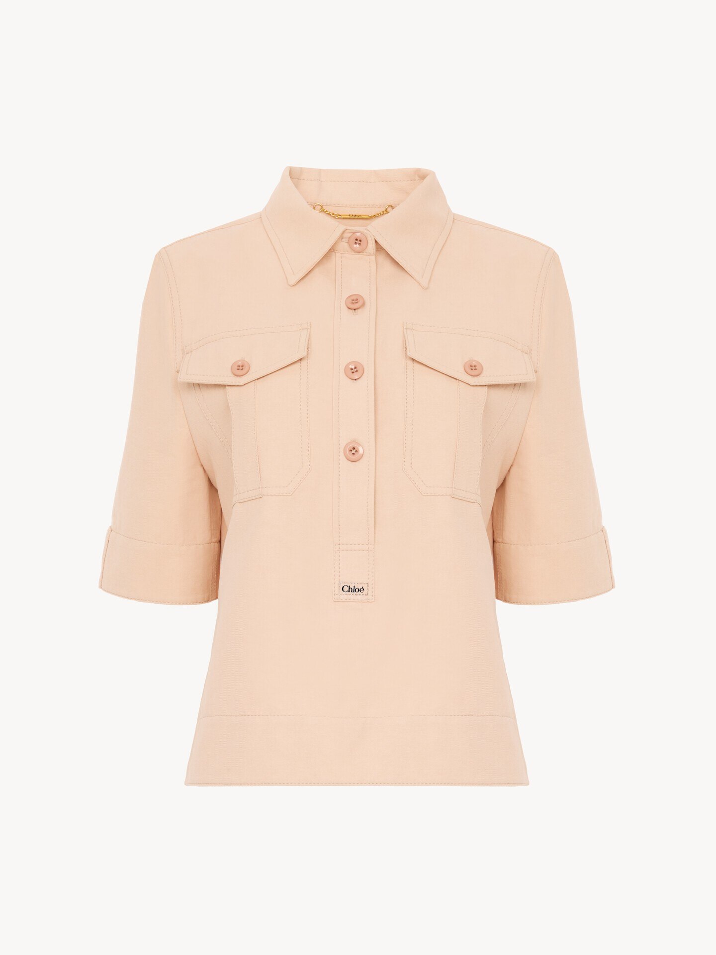 Polo de gabardina de algod&oacute;n - 2