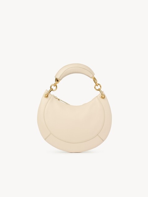 Small Chlo&eacute; Banana zipped hobo bag in soft leather