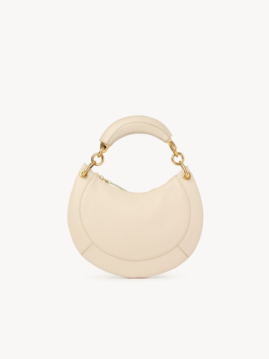 Small Chlo&eacute; Banana zipped hobo in soft leather - 4