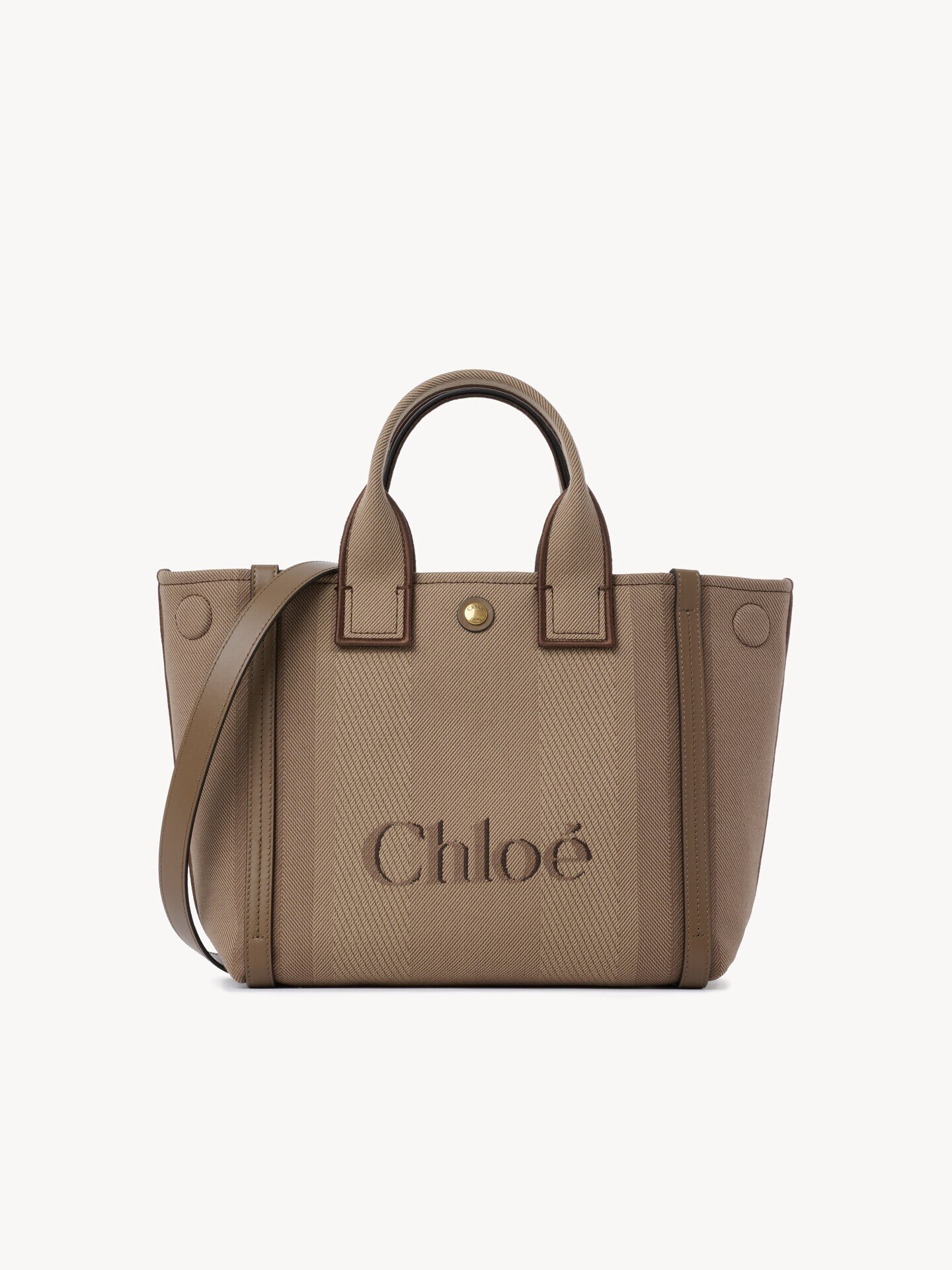 Small Chlo&eacute; Carry tote bag in canvas - 5