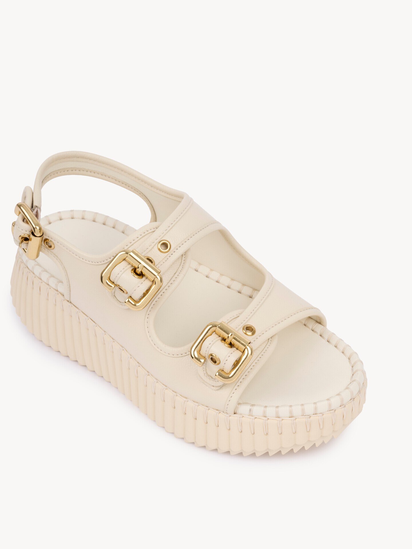 Sandalias con cu&ntilde;a Nama - 5
