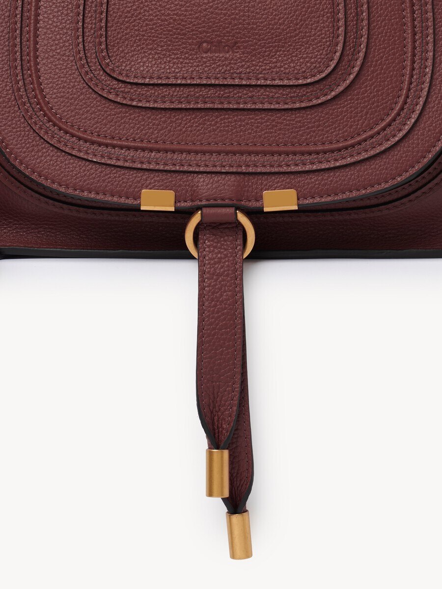 Bolso Marcie peque&ntilde;o de cuero granulado - 7