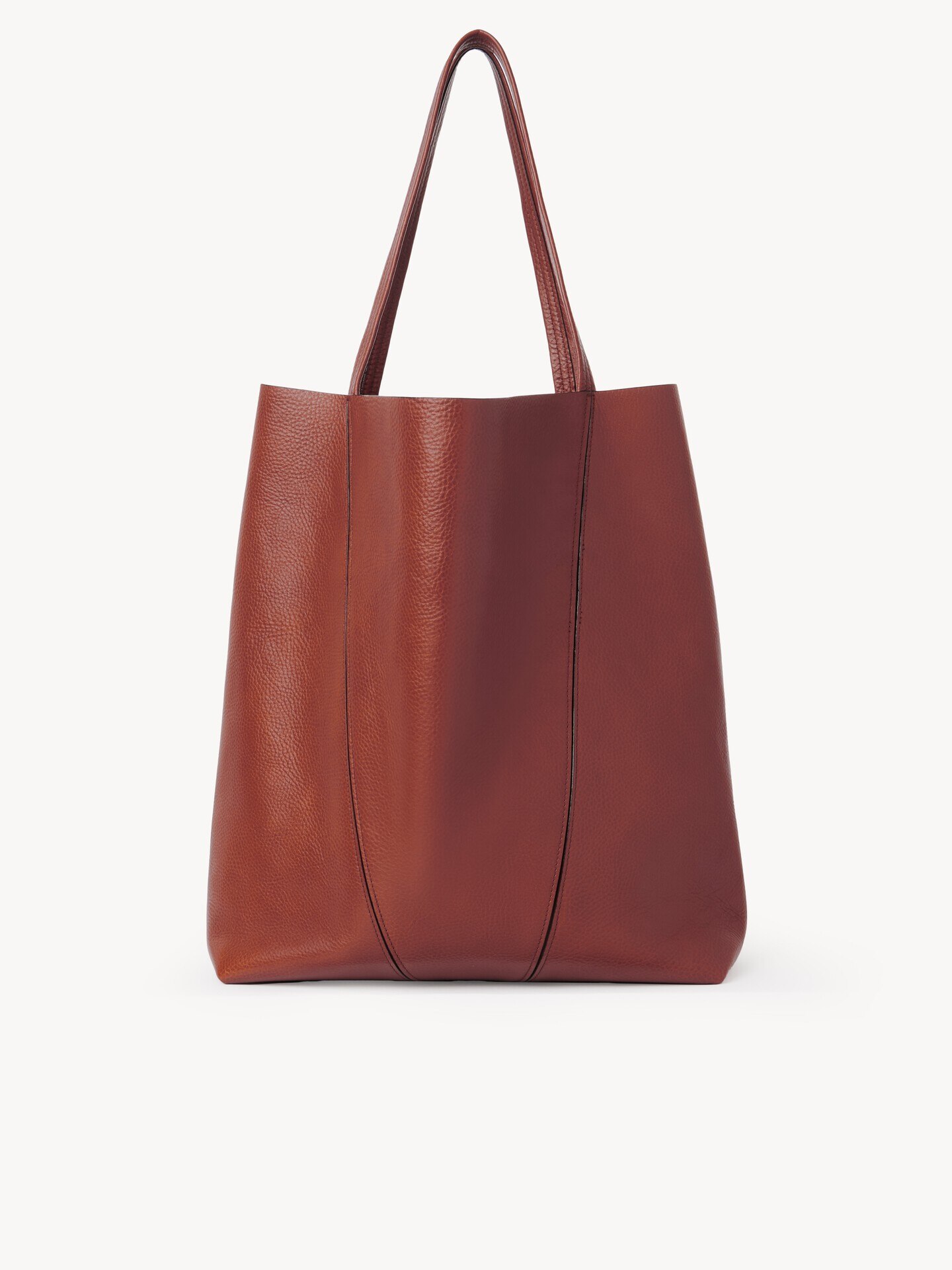 Bolso tote Chlo&eacute; Spin grande de cuero granulado - 5