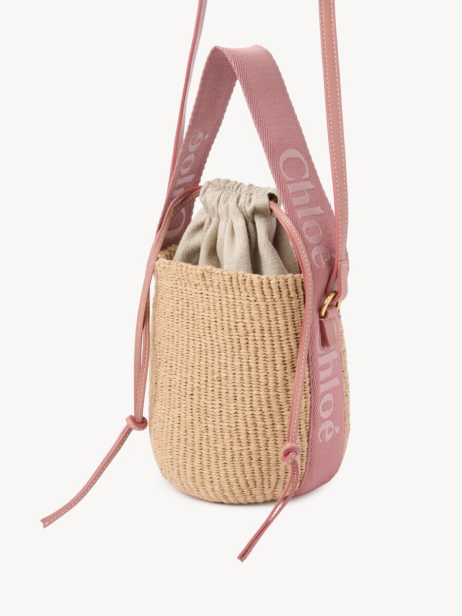 Small Woody basket in natural fibers - 4