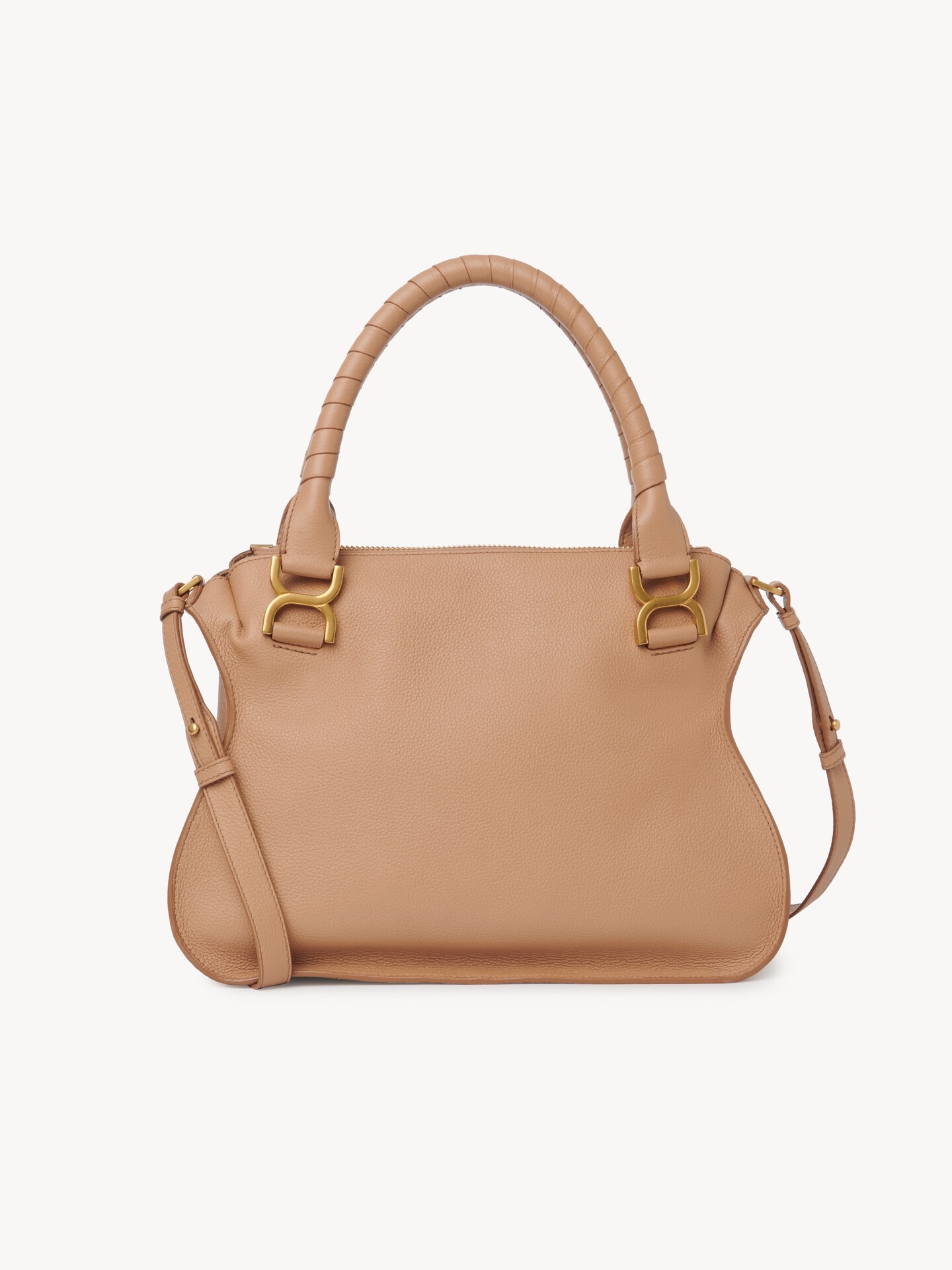Small Marcie bag in grained leather - 7