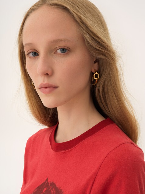 The Chloé Spirit hoop earrings