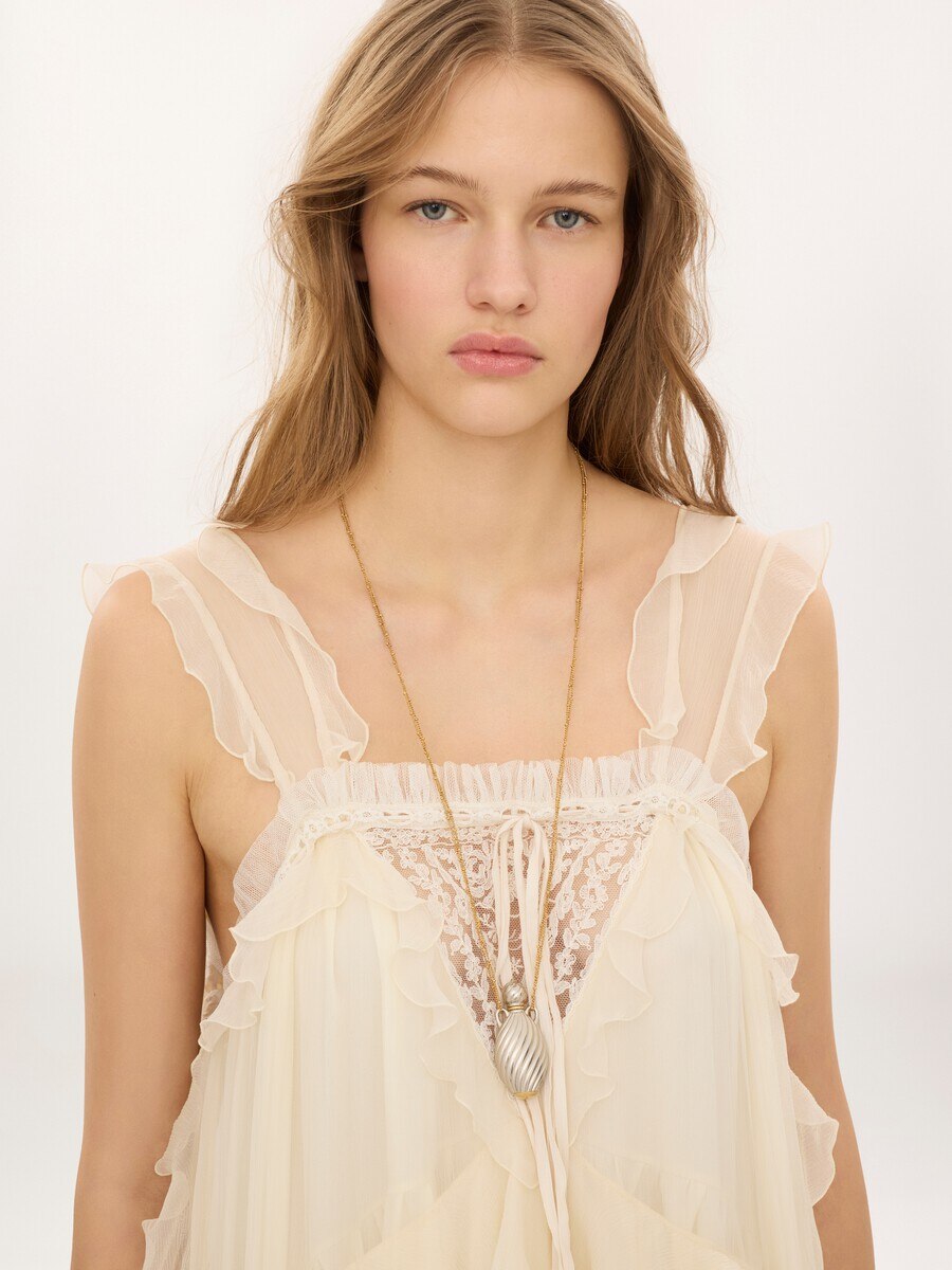 The Chlo&eacute; Mirror pendant necklace - 3