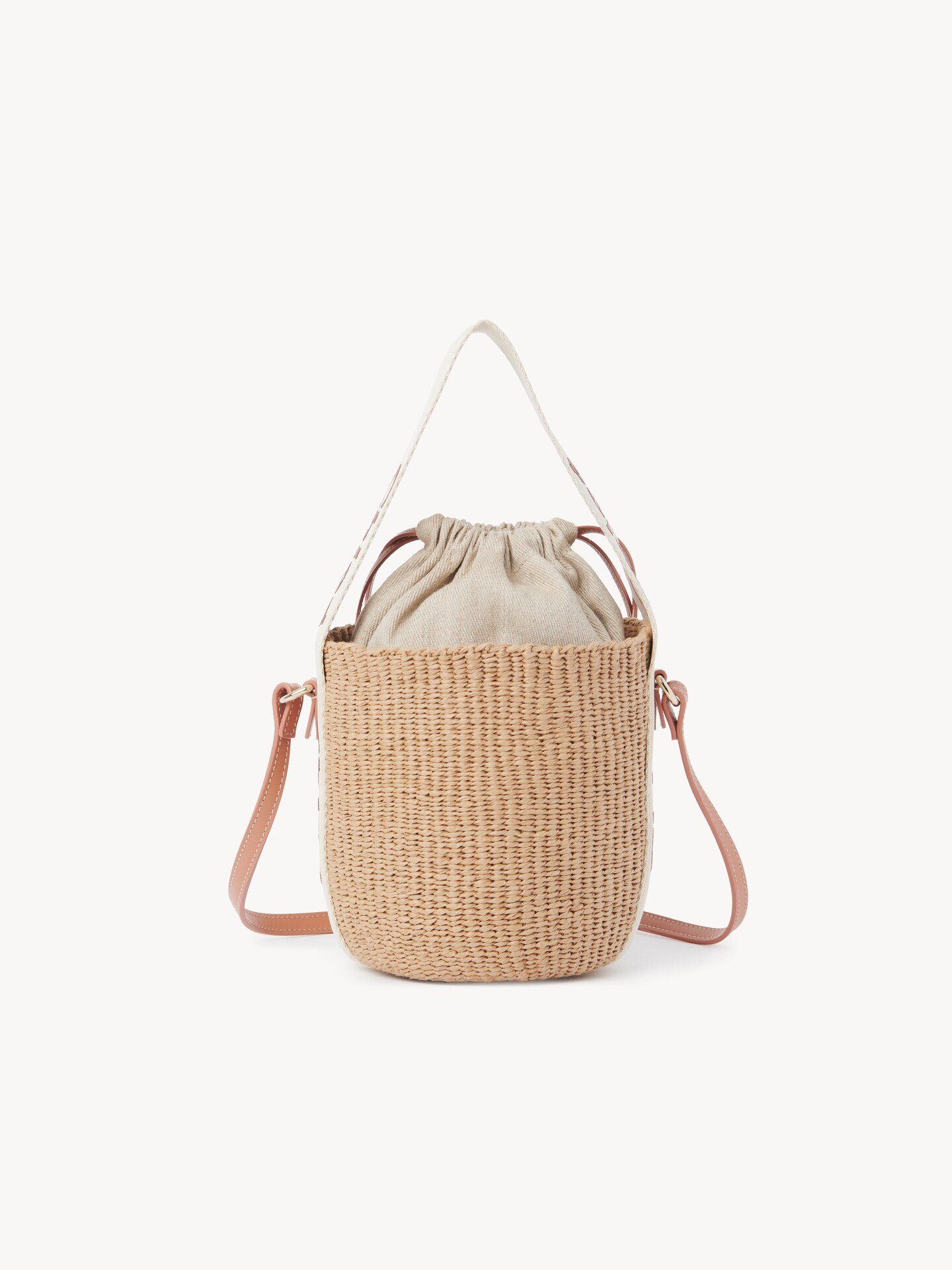 Small Woody basket in natural fibres - 5
