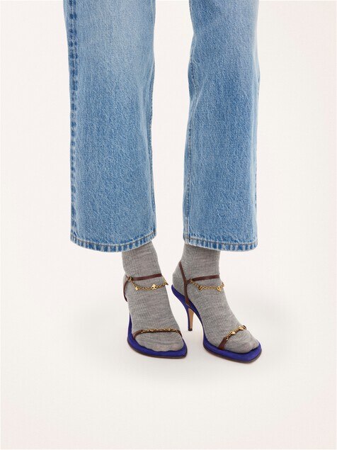 Sandalias con tac&oacute;n Zia