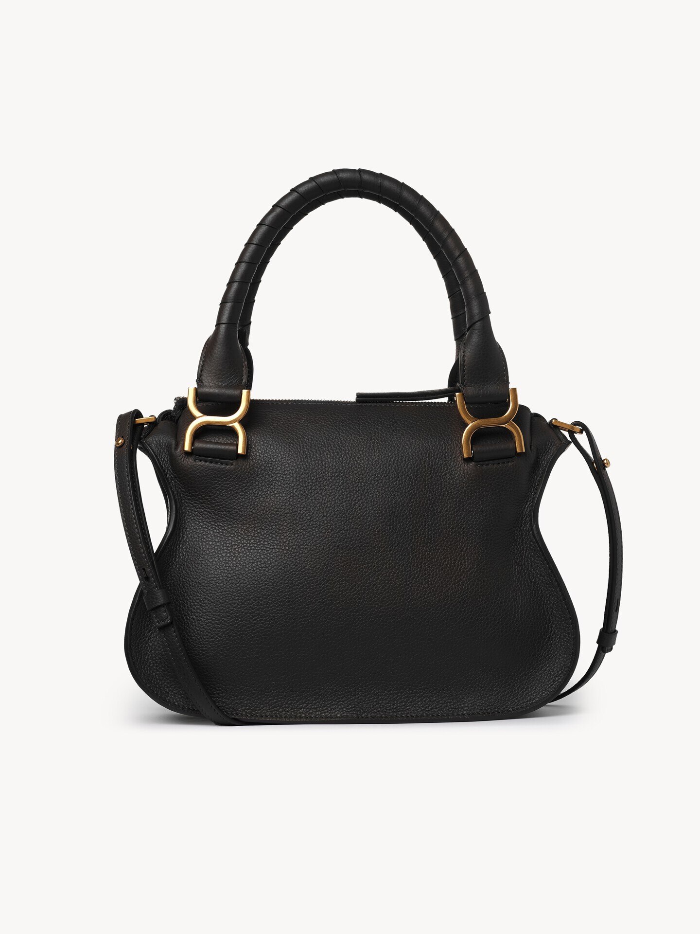 Small Marcie bag in grained leather - 7