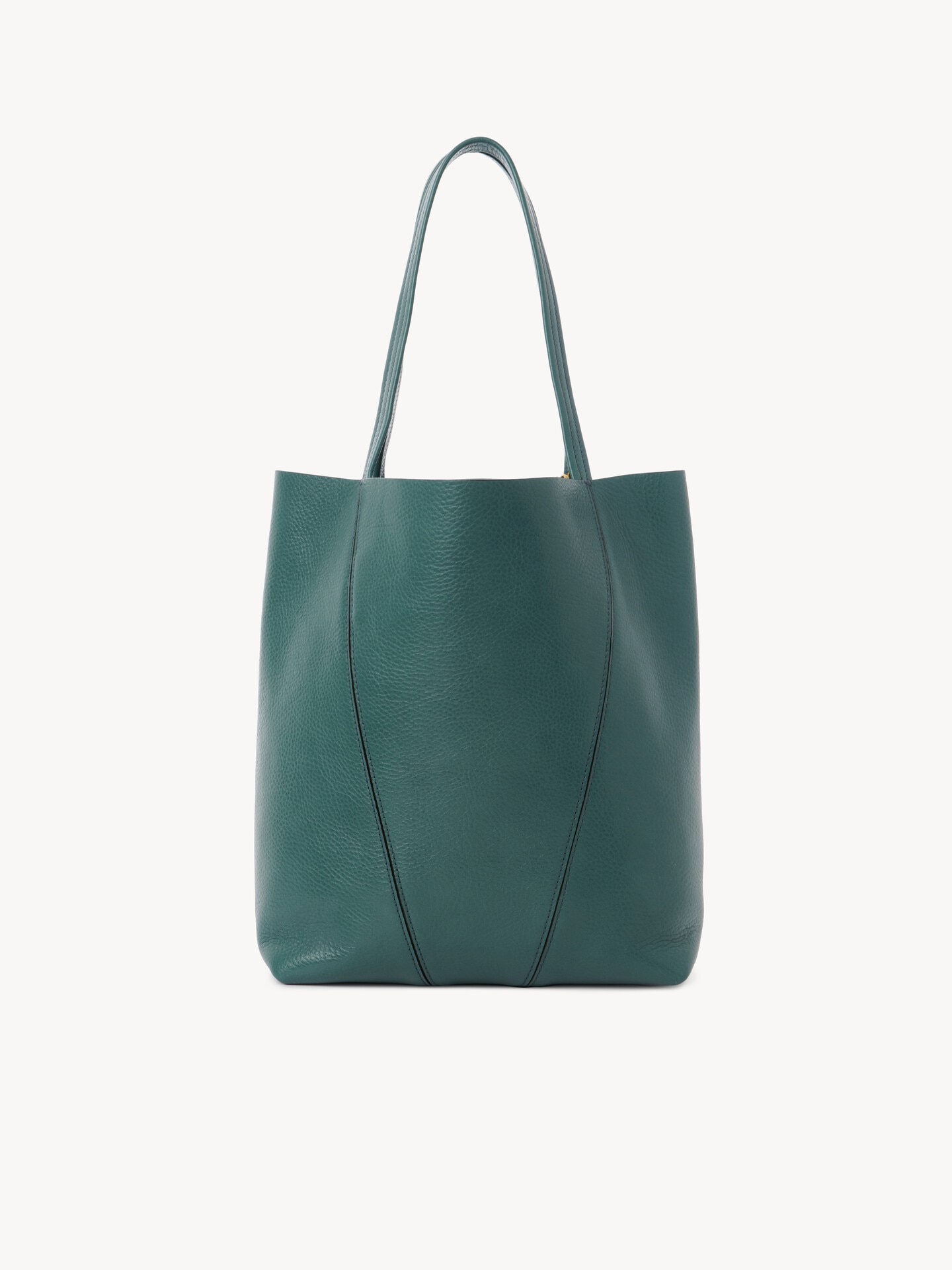 Chloé Spin tote bag in grained leather - 4