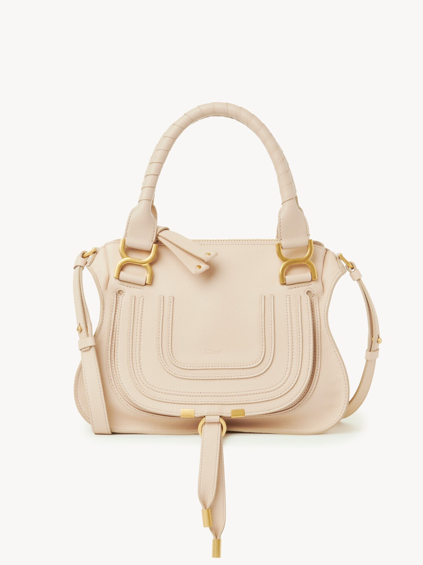Small Marcie bag in grained leather - 1