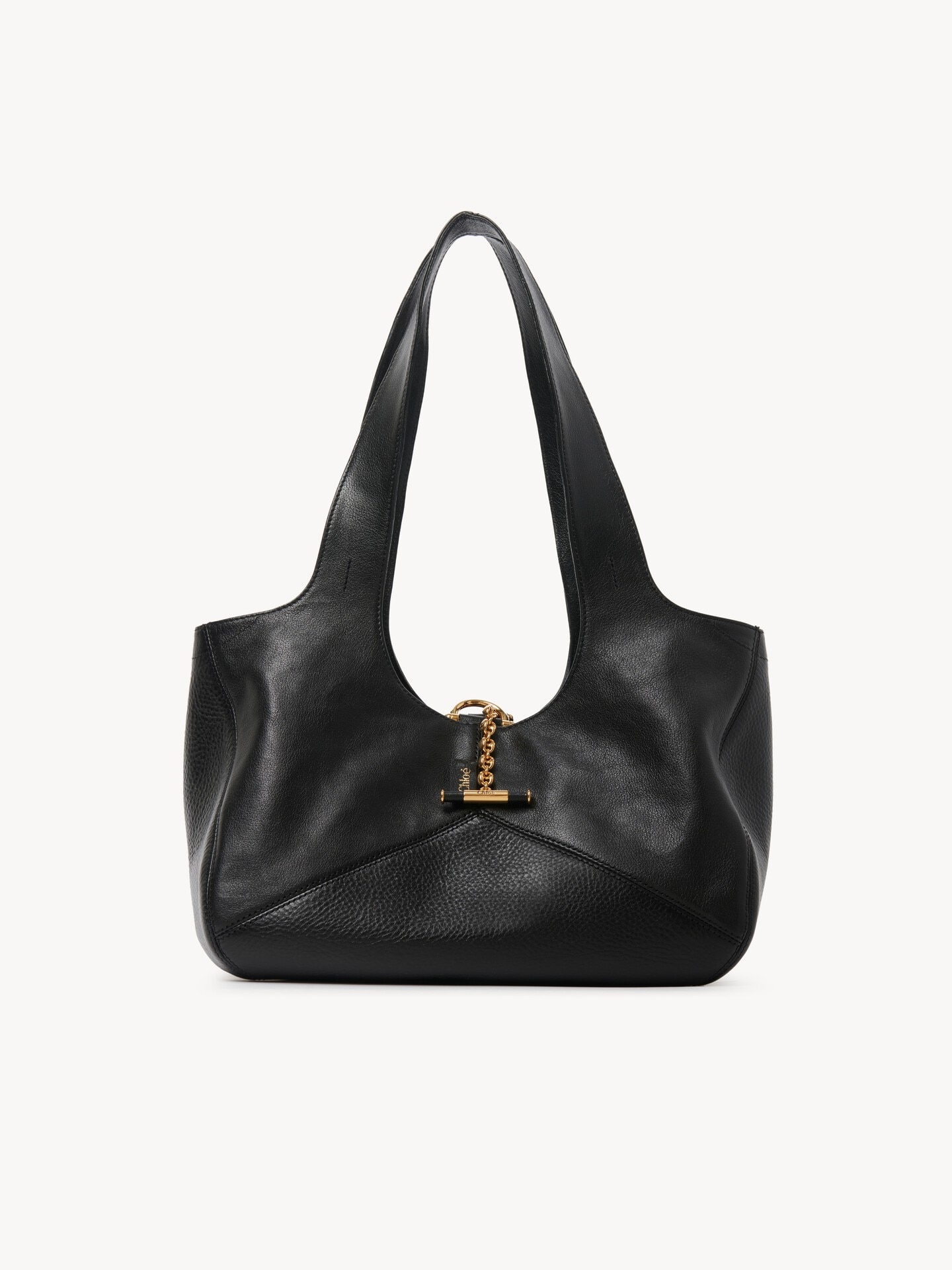 Chlo&eacute; Balloon east-west tote bag in grained leather - 2