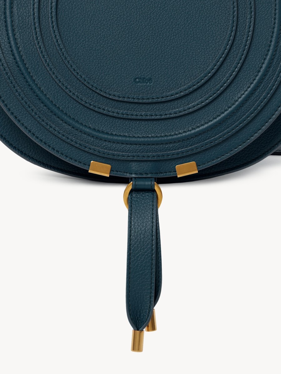 Marcie saddle bag in grained leather - 5