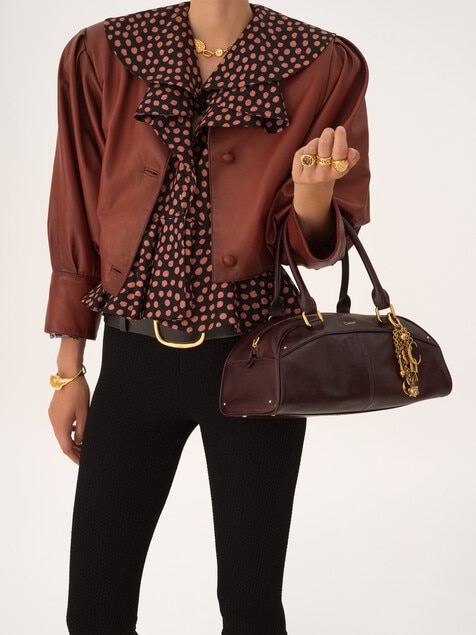 Chloé bowling bag in soft leather