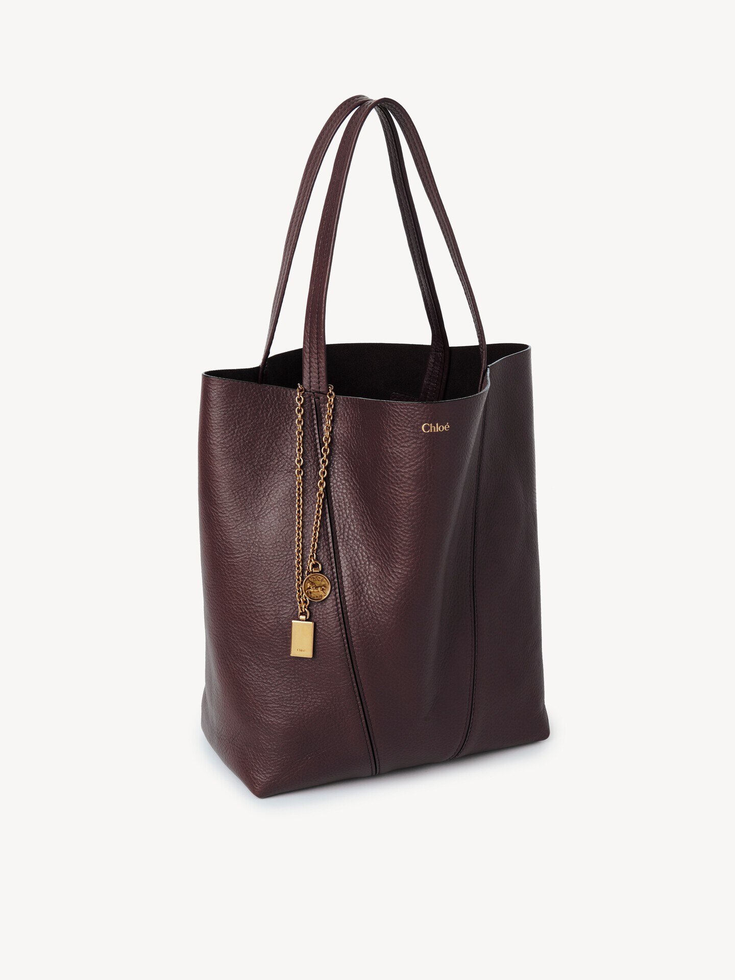 Bolso tote Chlo&eacute; Spin de cuero granulado - 4