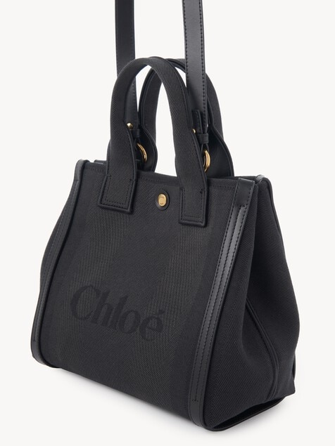 Bolso tote peque&ntilde;o Chlo&eacute; Carry de lona