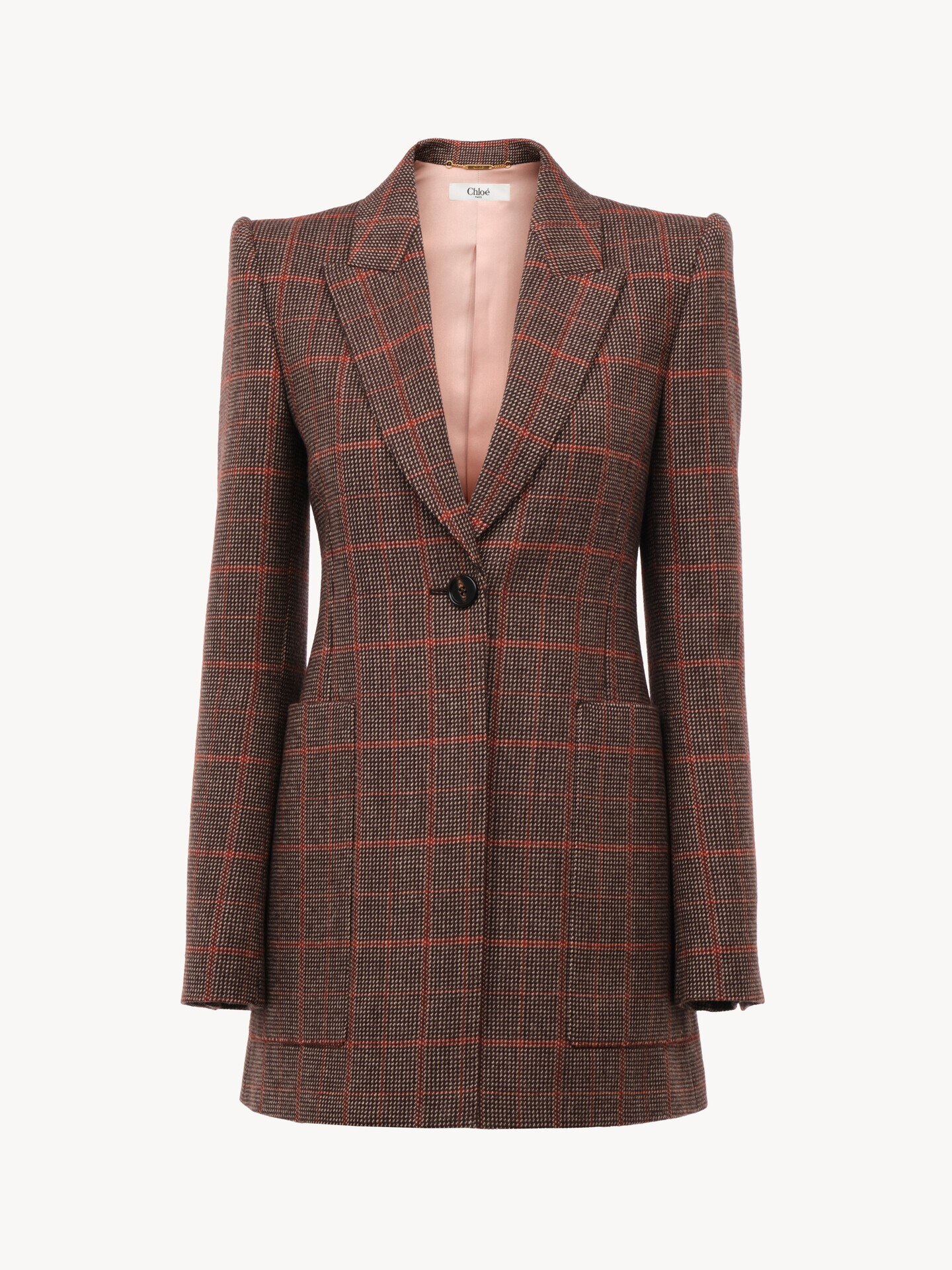 Chaqueta de sastre de lana a cuadros - 2