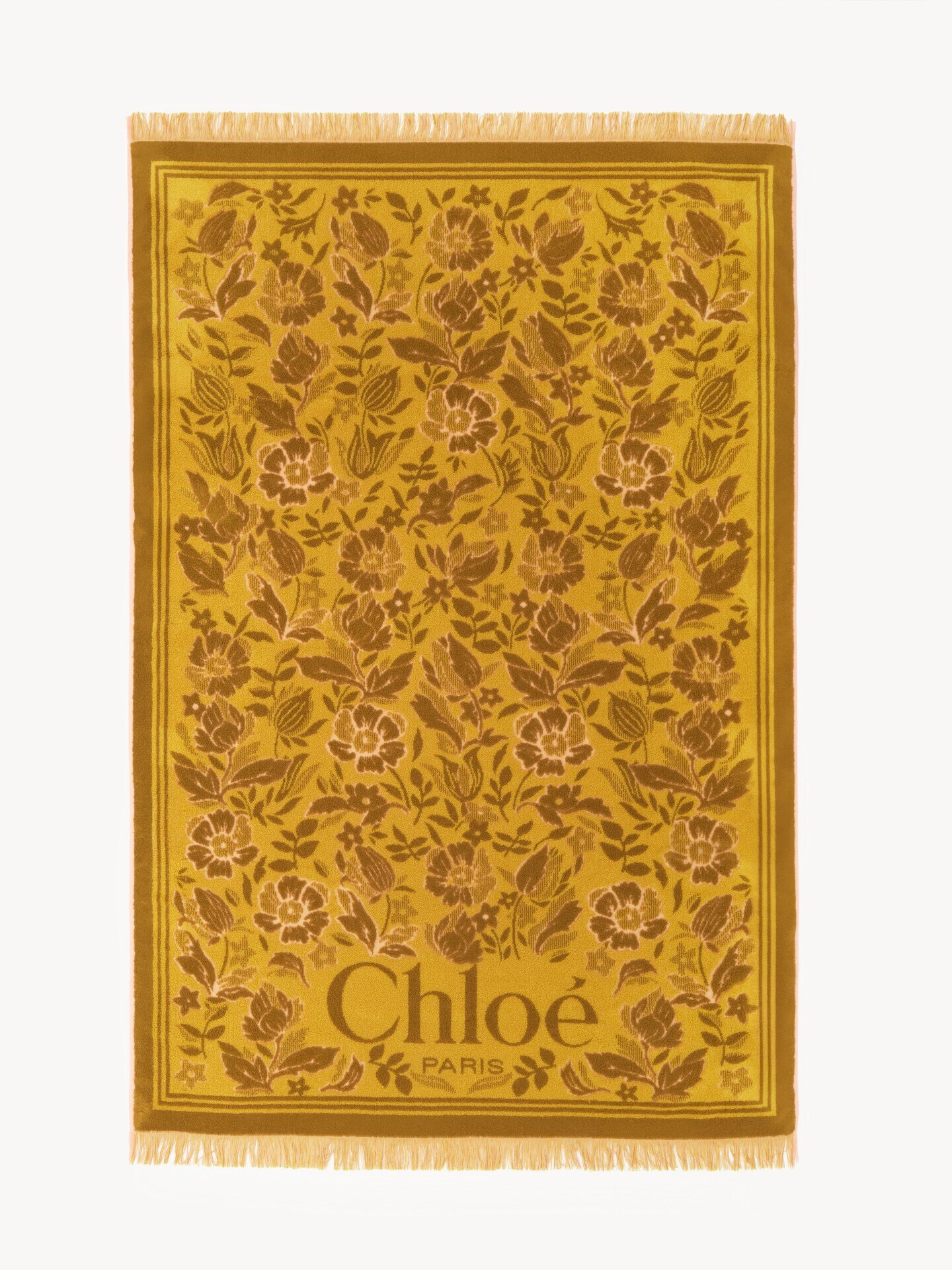 The Chloé Plage beach towel in cotton towelling - 2