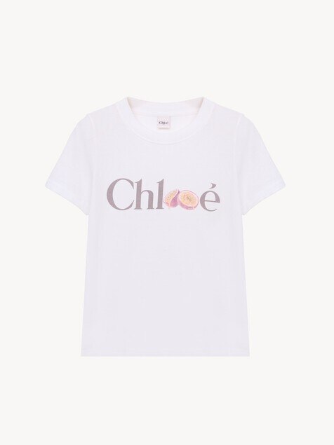 Baby fit logo t-shirt in cotton jersey