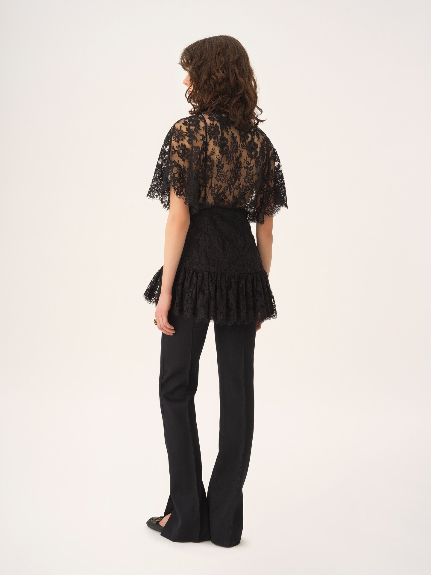 Tailored trousers in soft cavalry cotton - 4