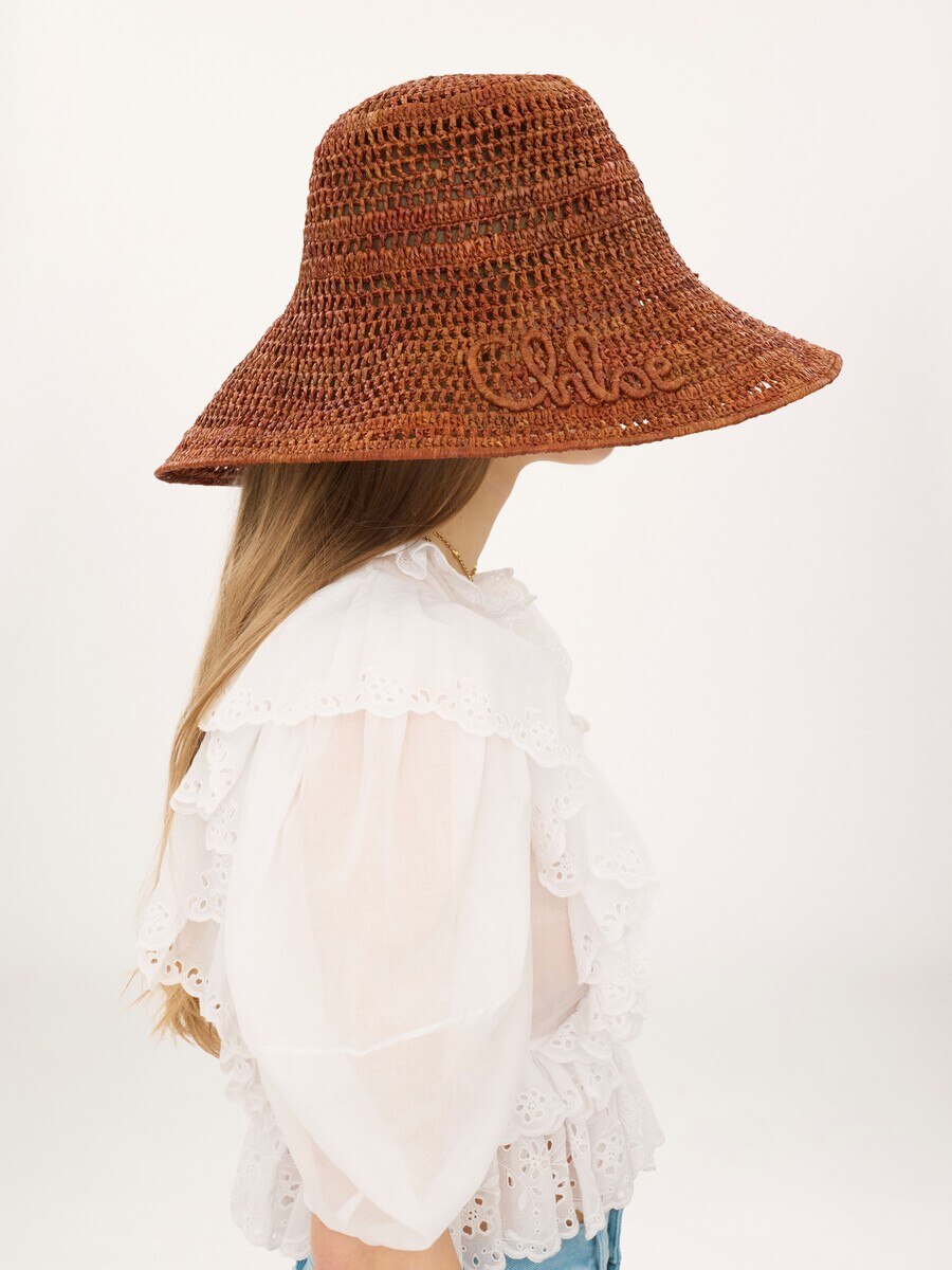The Chlo&eacute; Raffia capeline hat - 5