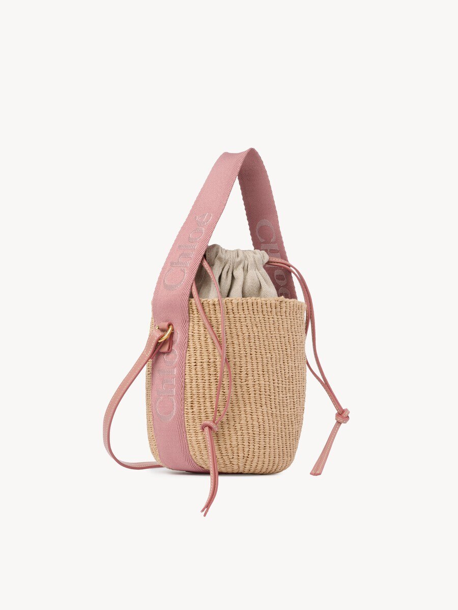 Small Woody basket in natural fibers - 2