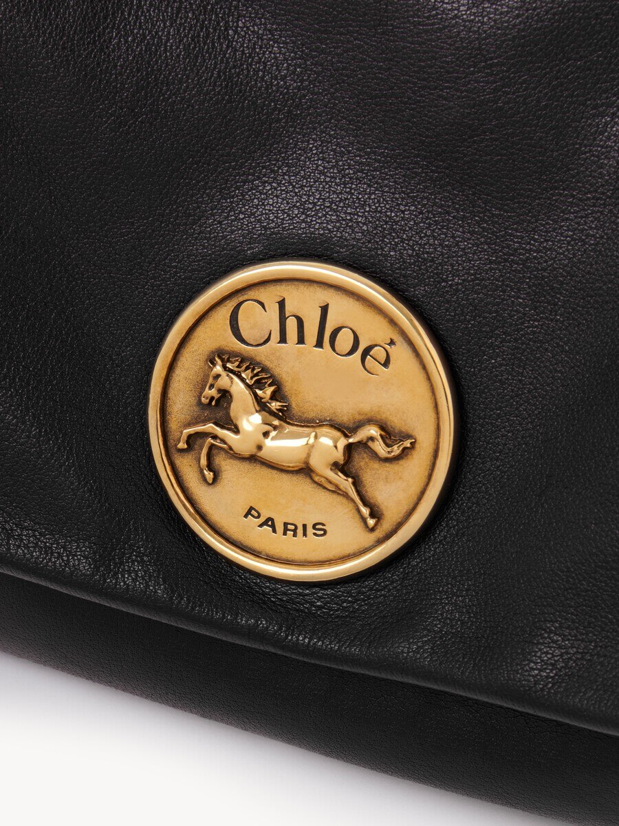 Bolso de hombro Chlo&eacute; Heritage de cuero granulado - 7