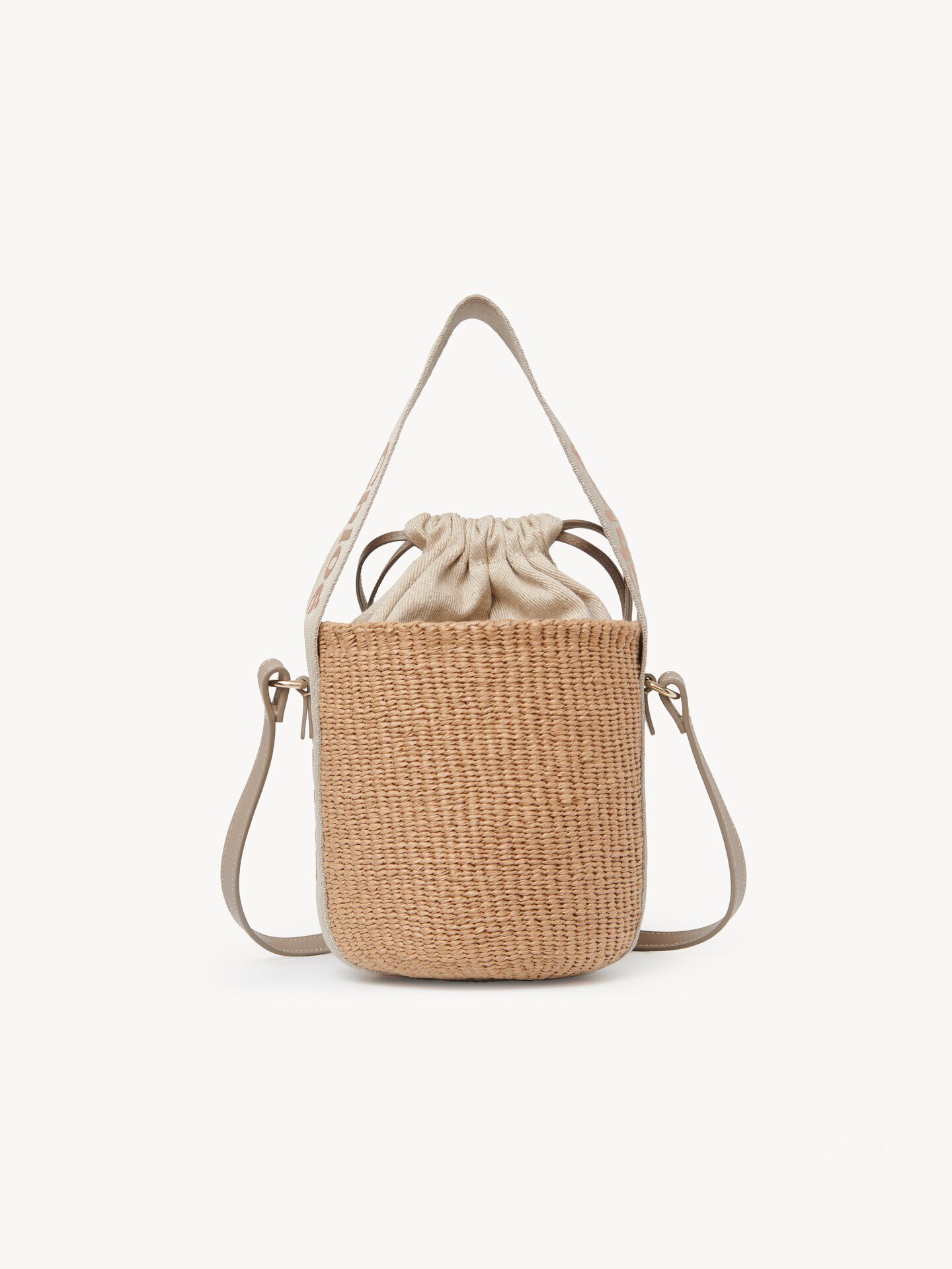 Small Woody basket in natural fibres - 4