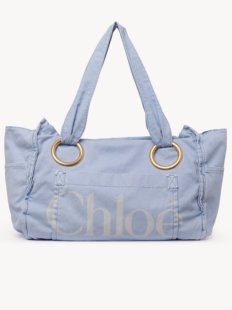 Large Chloé Plage tote bag in cotton