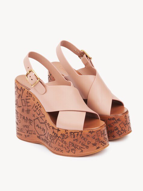 Maxime wedge sandal