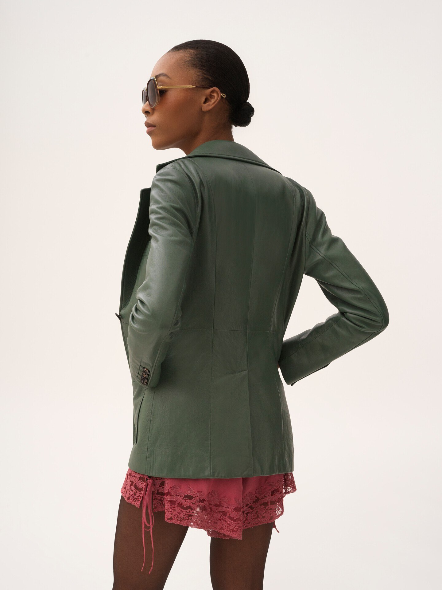 Chaqueta de sastre de cuero - 5