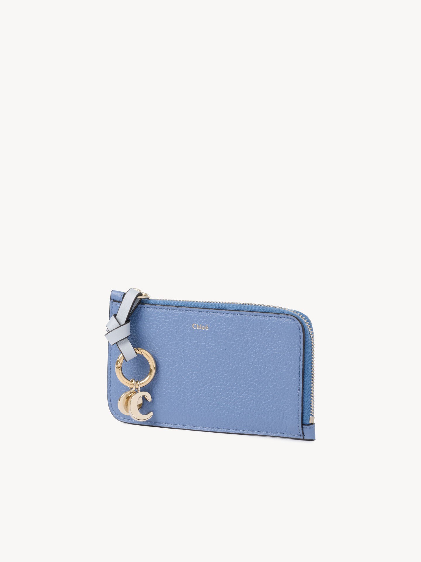 Cartera Alphabet de cuero granulado - 3
